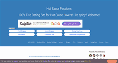 Desktop Screenshot of hotsaucepassions.com